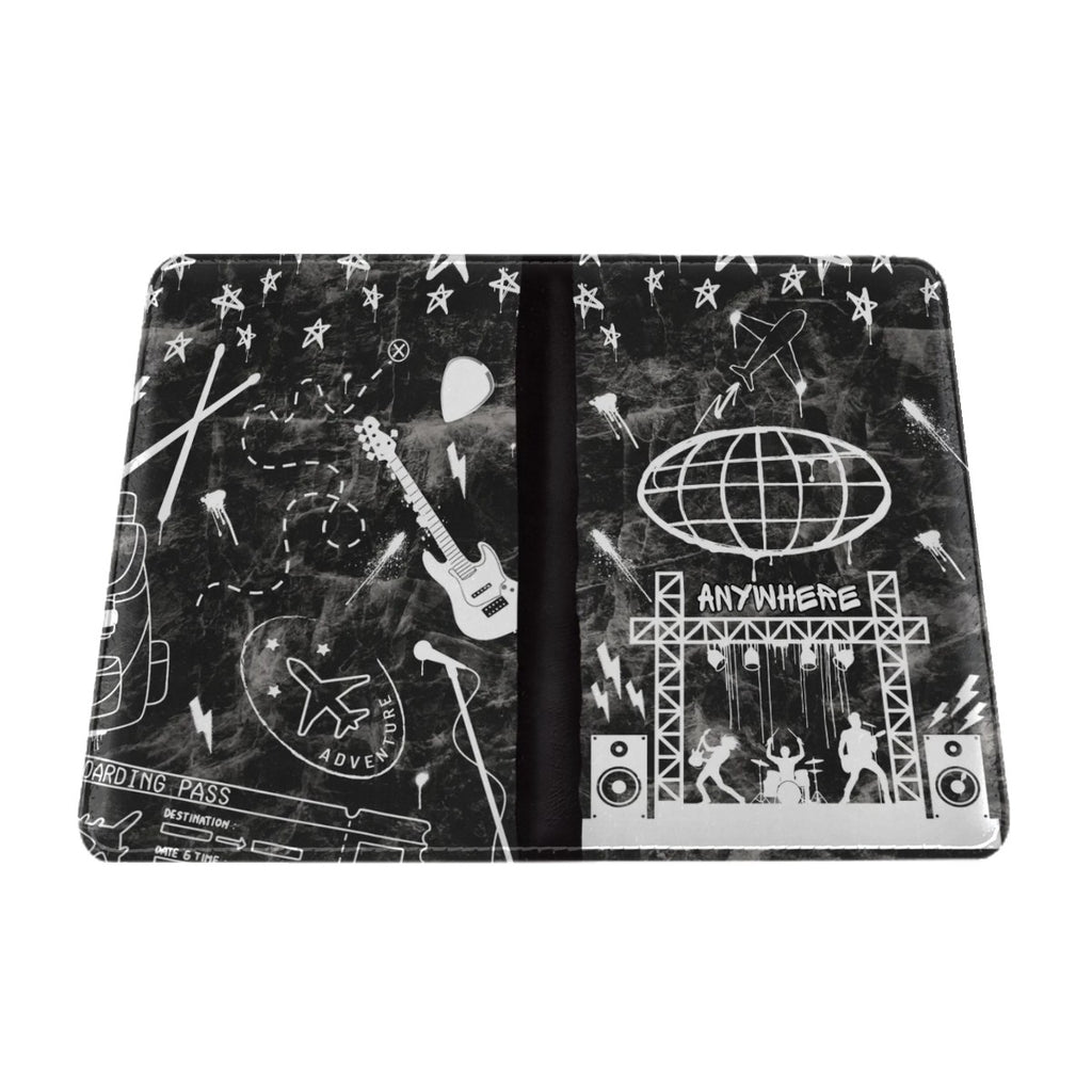 PASSPORT TO ROCK COVER FRO INDIVIDUAL PASSPORT (Double-Sided Pattern)