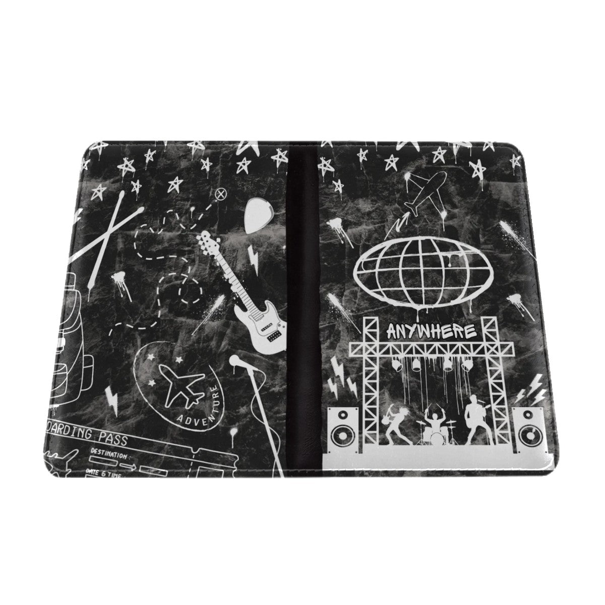 PASSPORT TO ROCK COVER FRO INDIVIDUAL PASSPORT (Double-Sided Pattern)