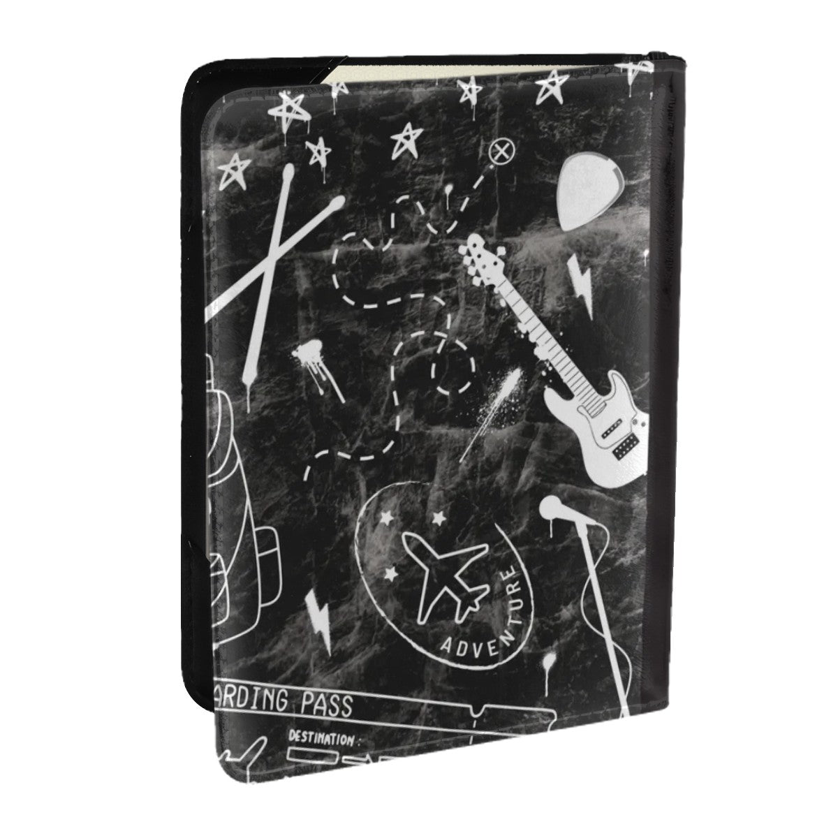 PASSPORT TO ROCK COVER FRO INDIVIDUAL PASSPORT (Double-Sided Pattern)