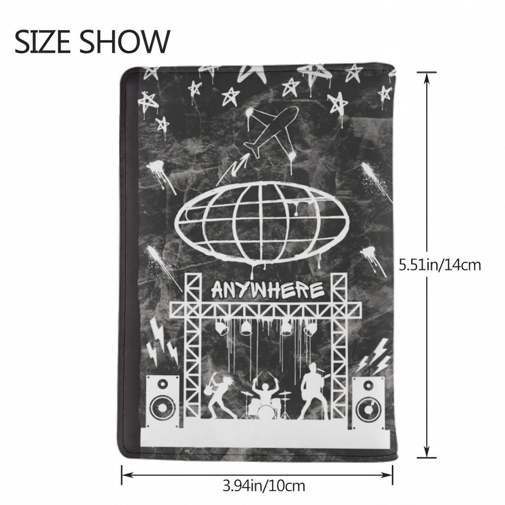 PASSPORT TO ROCK COVER FRO INDIVIDUAL PASSPORT (Double-Sided Pattern)