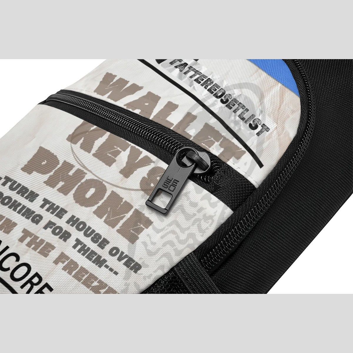 THETATTEREDSETLIST Crossbody Chest Bag