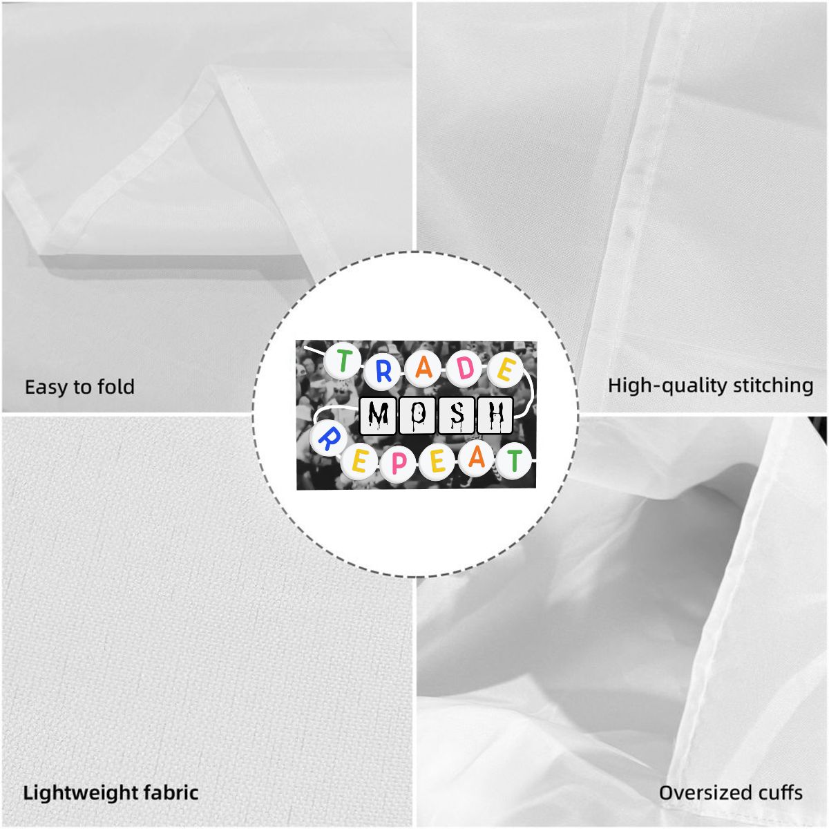 TRADE MOSH REPEAT Wearable Flag Cape
