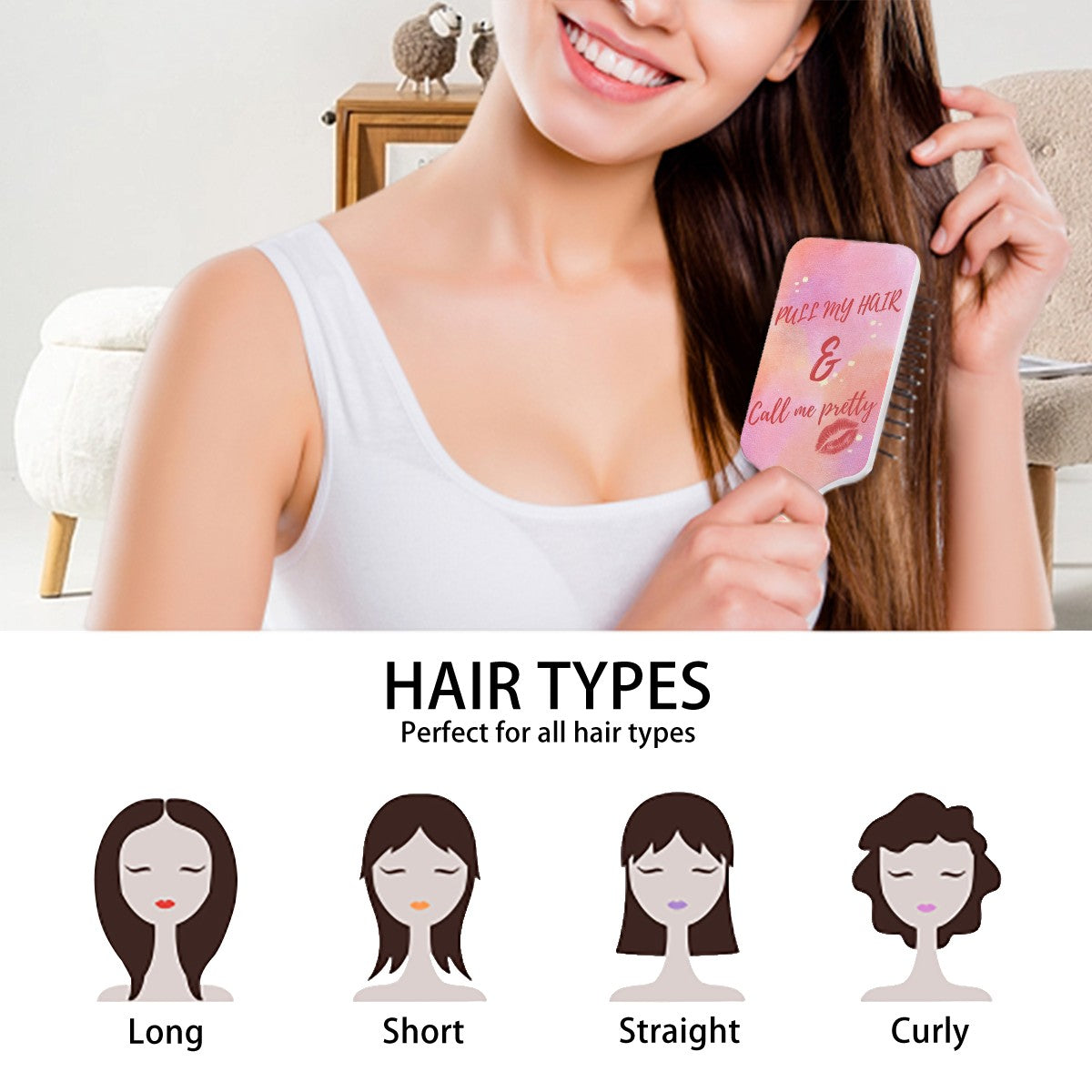 ;) SHHH Air Cushion Hair Brush