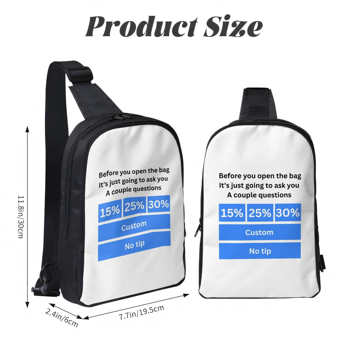 IN THIS ECONOMY? CrossBody Bag