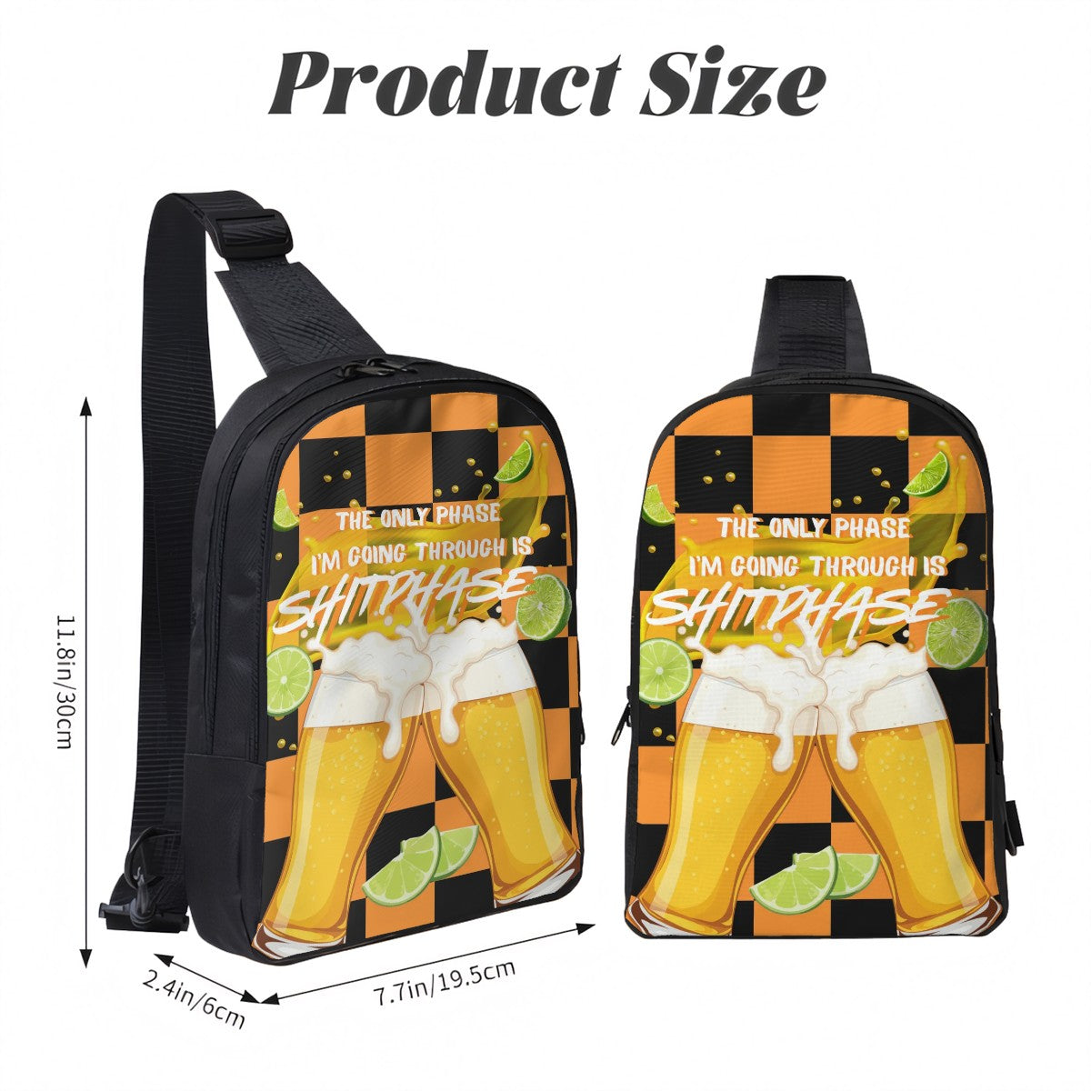 IT'S ONLY A PHASE CrossBody Bag