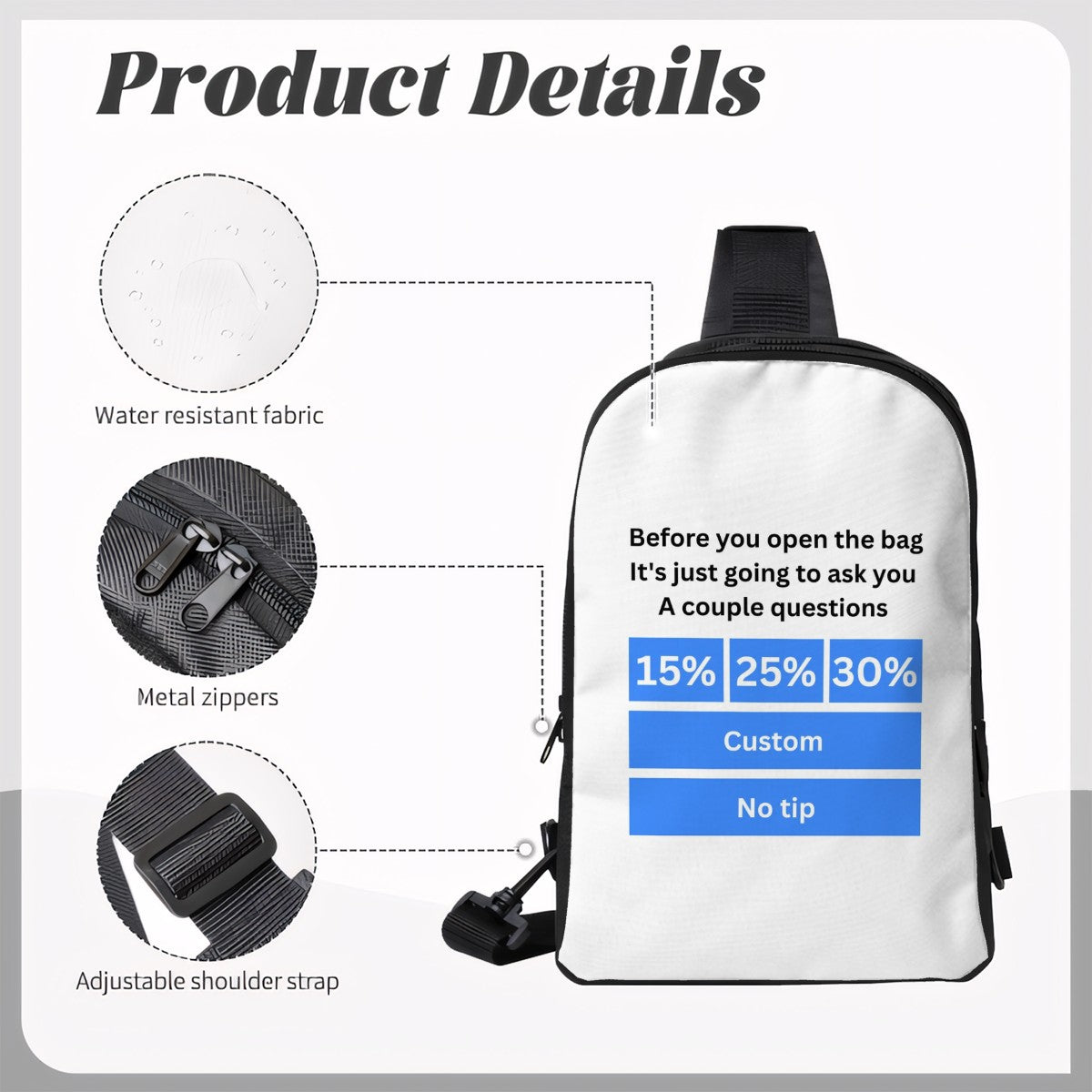 IN THIS ECONOMY? CrossBody Bag
