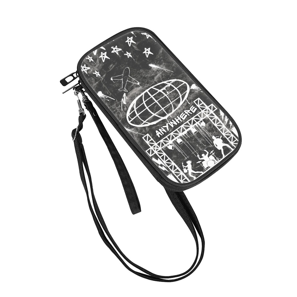 A FAMILY THAT ROCKS TOGETHER STAYS TOGETHER  (Single-Sided Pattern) FAMILY PASSPORT HOLDER